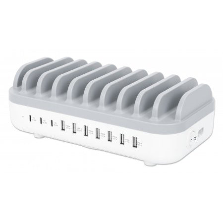 180856 - 10-Port USB Charging Station - 120 W
