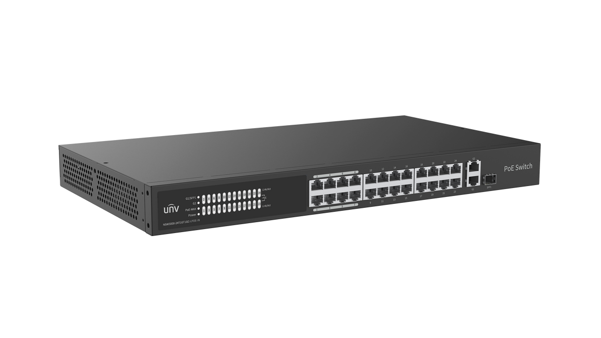 NSW3000-24T1GT1GC-LPOE-IN