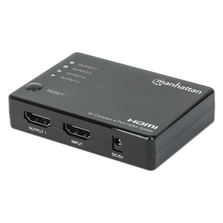 207706 - 4K Compact 4-Port HDMI Splitter