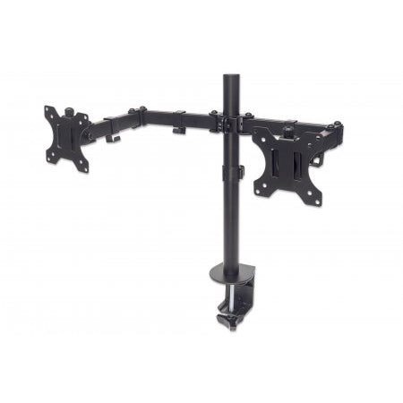 461528 - Universal Dual Monitor Mount with Double-Link Swing Arms