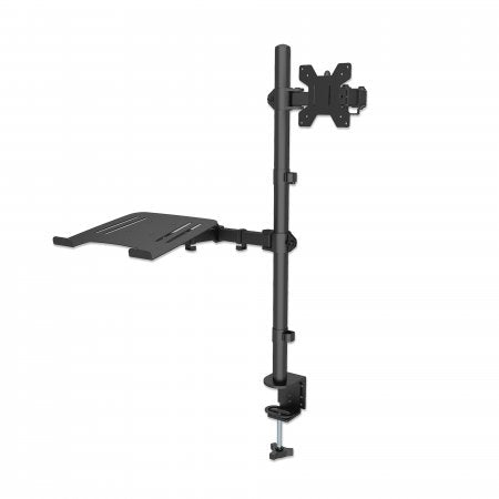 462136 - Desktop Combo Mount with Monitor Arm and Laptop Stand