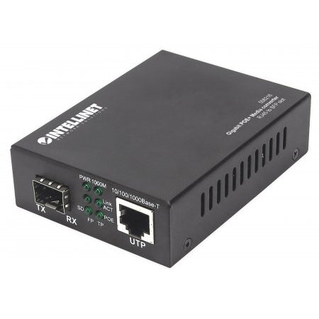508216 - Gigabit PoE+ Media Converter