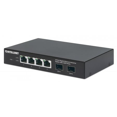 508247 - 4-Port Gigabit Ethernet Industrial Switch with 2 SFP Ports