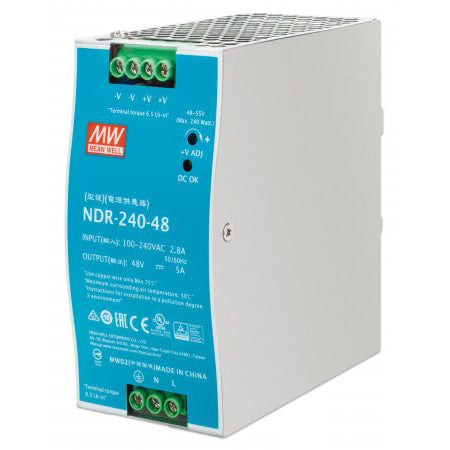 508360 - Industrial DIN-Rail Mount Power Supply Unit (PSU) 240 W