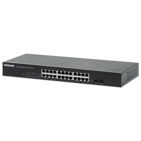 561877 - 24-Port Gigabit Ethernet Switch with 2 SFP Ports