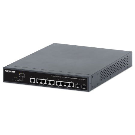 562003 - 10-Port L2+ Fully Managed PoE++ Switch with 8 Gigabit Ethernet Ports and 2 SFP Uplinks