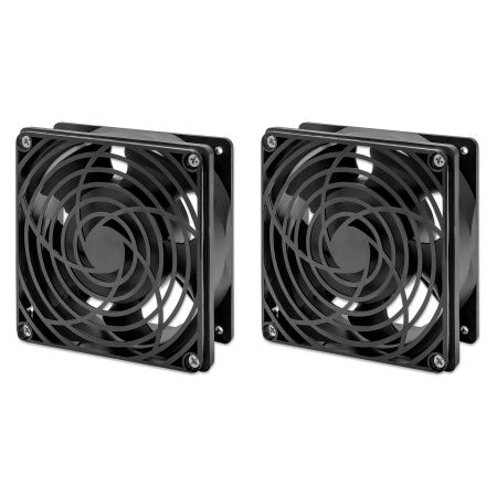 712415 - 2-Fan Ventilation Unit for 19" Wallmount Cabinets