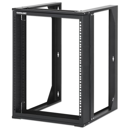 716192 - 19" Wall Mount Open Frame Network Rack, 12U, Front-hinged Swing Frame