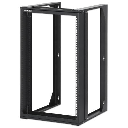 716208 - 19" Wall Mount Open Frame Network Rack, 15U, Front-hinged Swing Frame