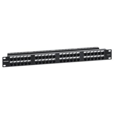 721066 - Cat6 48-Port Patch Panel, 1U