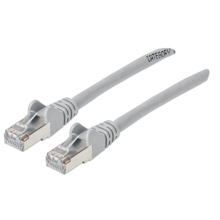 743167 - Cat6a S/FTP Patch Cable, 10 ft., Gray