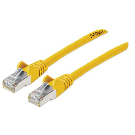 743266 - Cat6a S/FTP Patch Cable, 1 ft., Yellow