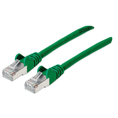 743358 - Cat6a S/FTP Patch Cable, 5 ft., Green