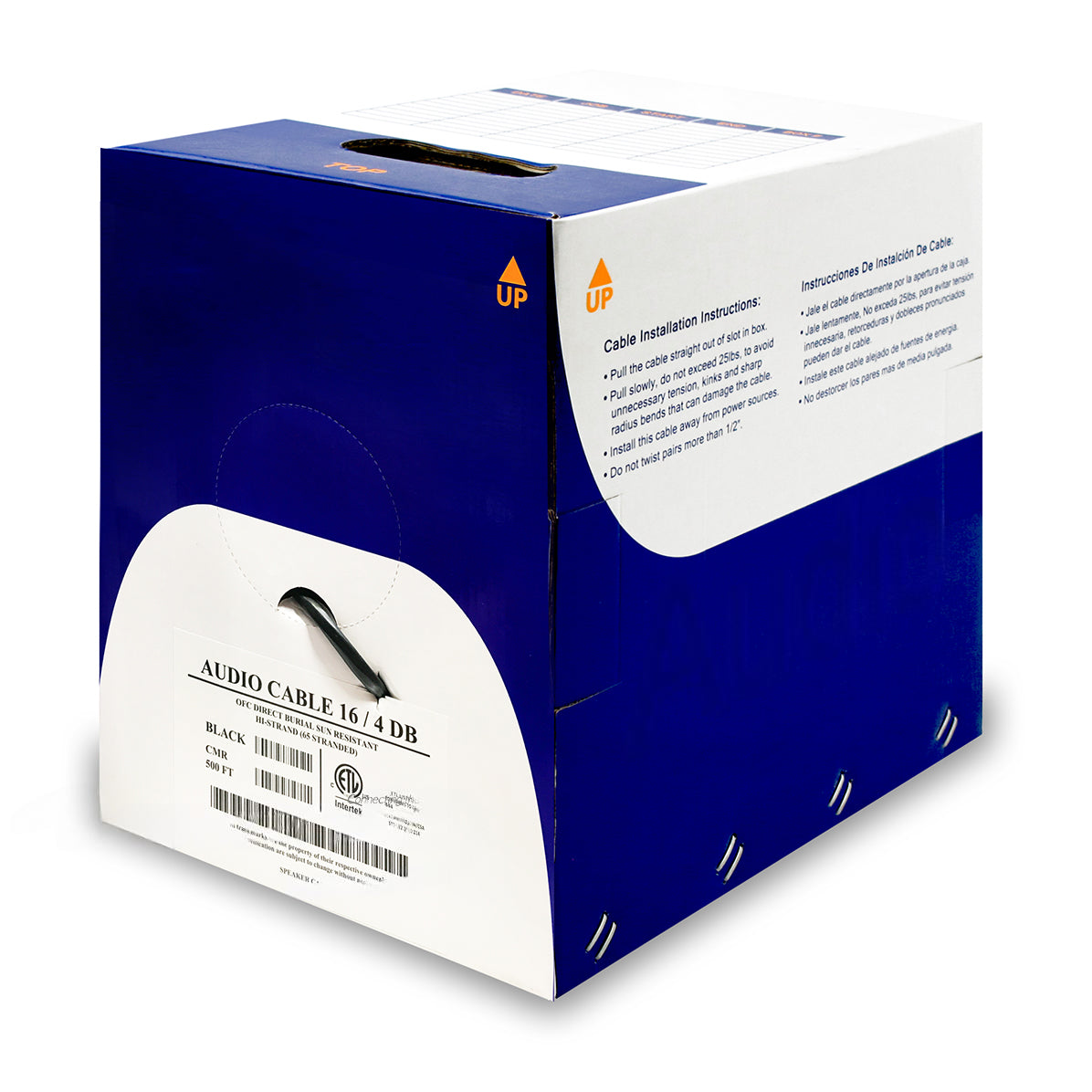 16/4 OUTDOOR DB UV RATED 500'