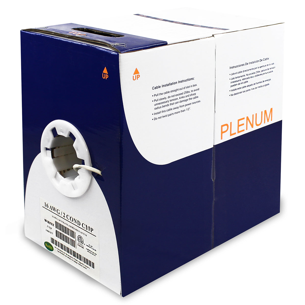 16/2 SHIELDED PLENUM