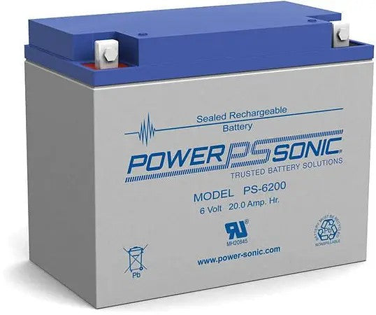 Power Sonic PS-6200 6V, 20A