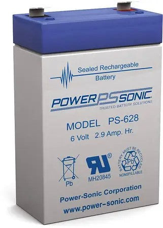 Power Sonic PS-628-F1 6V, 2.9A