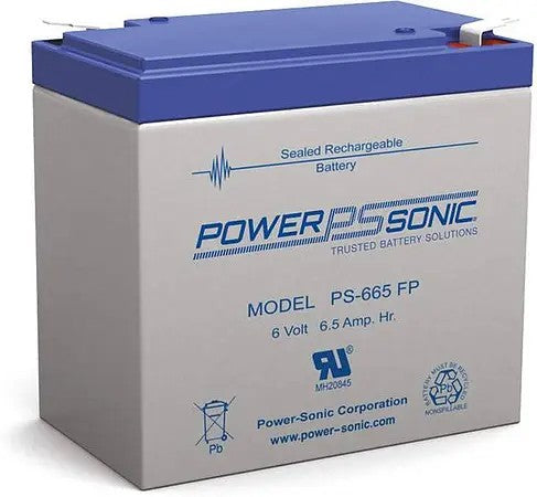 Power Sonic PS-665 6V, 6.5A