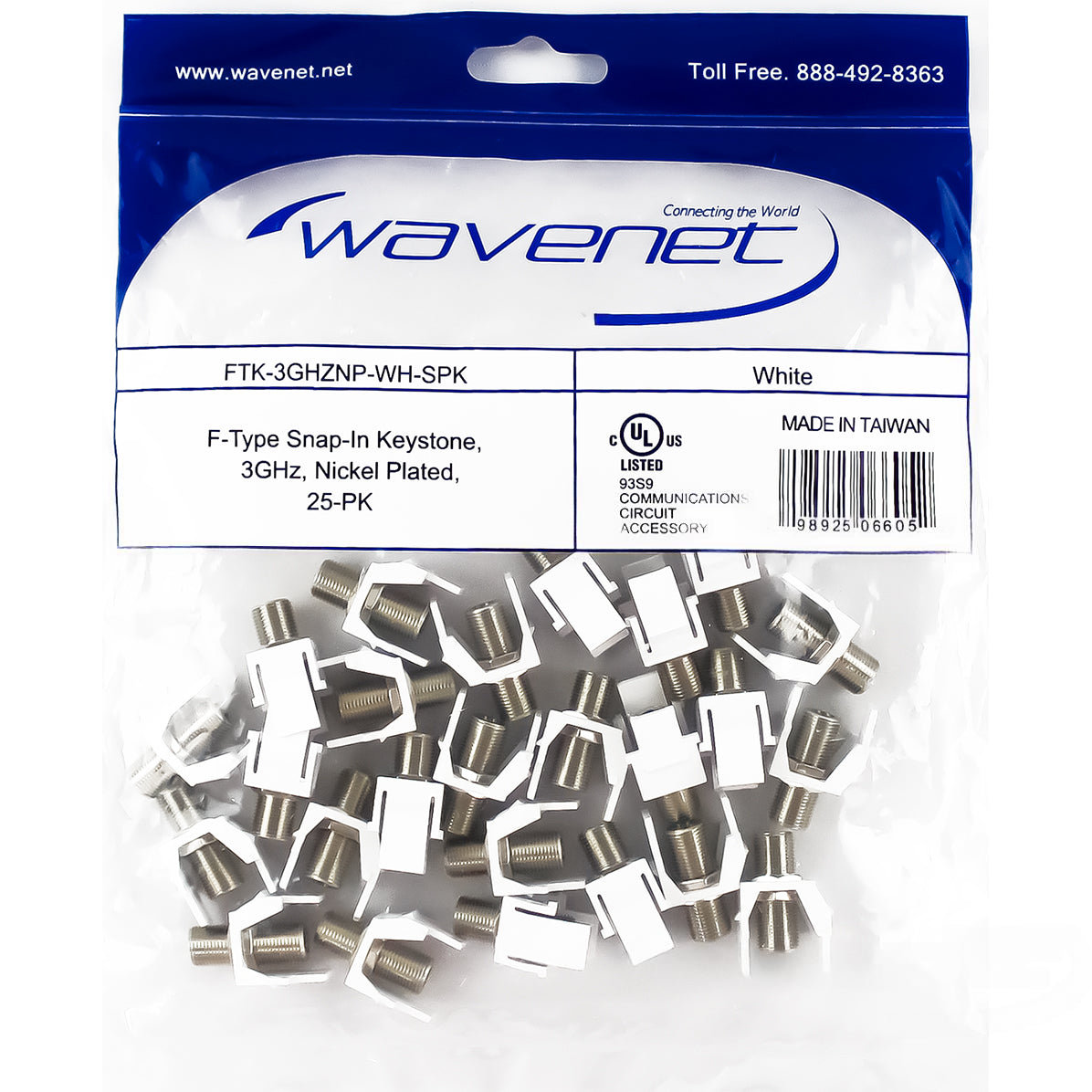FTK-3GHZNP-WH-25PK