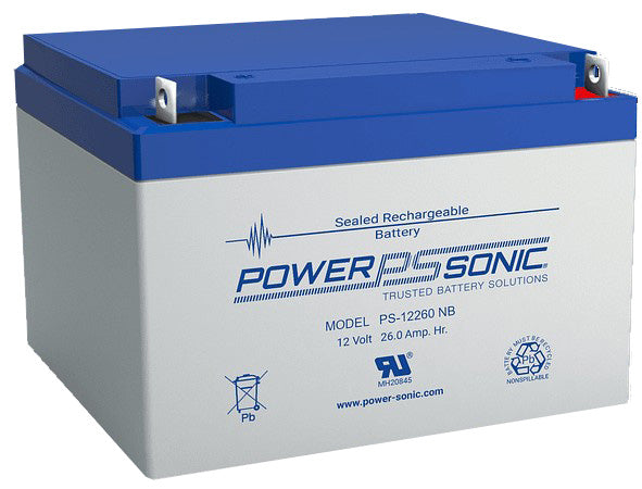 Power Sonic PS-12260-NB 12V, 26A